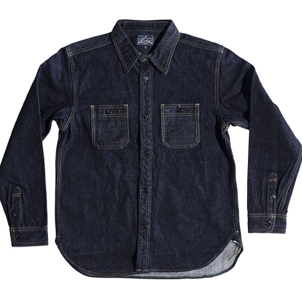Studio D'Artisan 14oz Denim Work Shirt